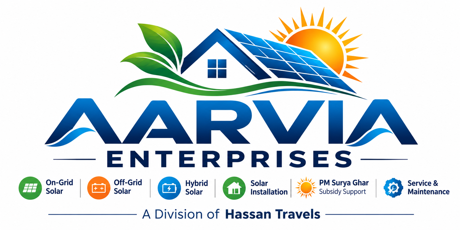 Aaravia Enterprises solar services logo